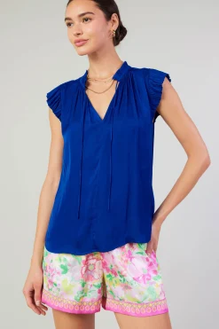 Margot Pleated Blouse