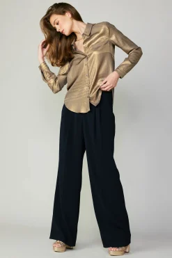 Metallic Buttonup Shirt