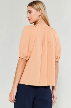 Neck Tie Detailed Blouse