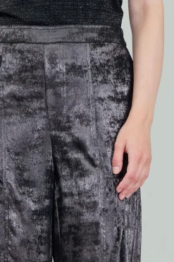 Opalescent Textured Tiered Pants
