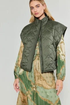 Oversize Quilted Vest