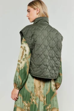 Oversize Quilted Vest