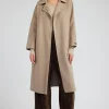 Oversized Belted Wool Coat