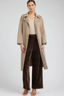Oversized Belted Wool Coat