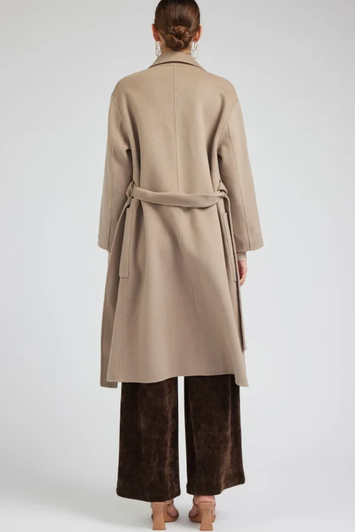 Oversized Belted Wool Coat
