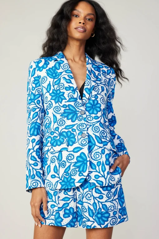 Painterly Floral Jacket