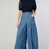 Patch Pocket Chambray Pant
