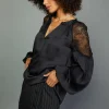 Peekaboo Lace Blouse