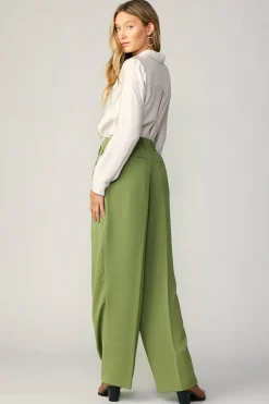 Pintucked Trousers