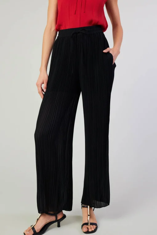 Pleated Pullover Pants