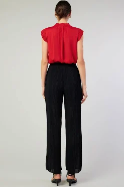 Pleated Pullover Pants