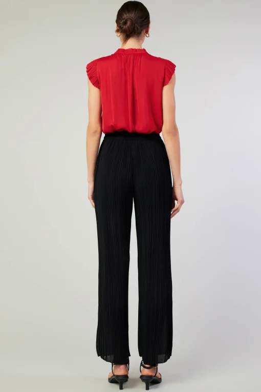 Pleated Pullover Pants