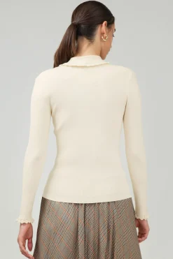 Polo Sweater Top