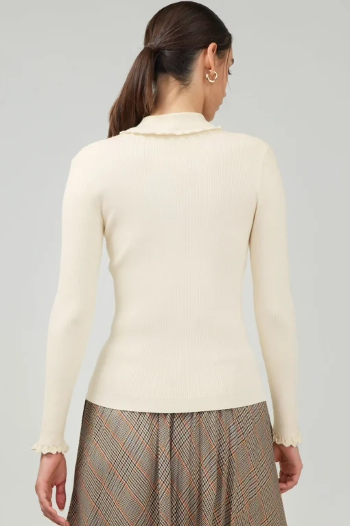 Polo Sweater Top