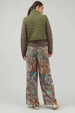 Quilted Cropped Vest