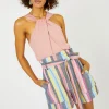 Rainbow Striped Shorts
