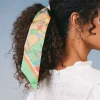 Recycled Signature Print Twilly Scarf