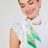 Recycled Signature Print Twilly Scarf