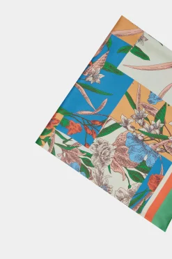 Recycled Signature Print Large Scarf