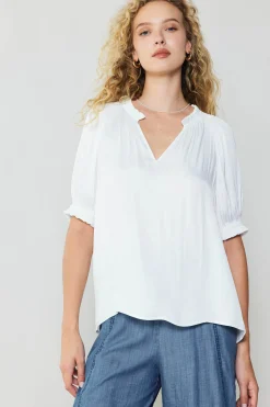 Ruffled Cuff Blouse
