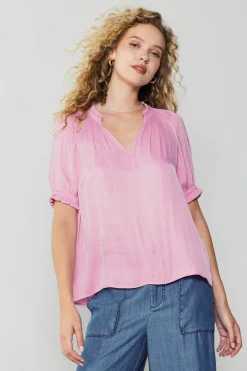 Ruffled Cuff Blouse