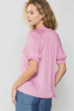 Ruffled Cuff Blouse