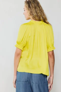 Ruffled Cuff Blouse