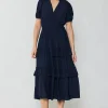 Ruffled Tiered Maxi Dress