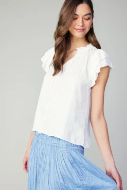 Sadie Tiered Sleeve Floral Blouse