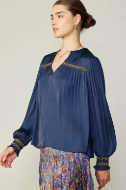 Santa Fe Embroidered Blouse