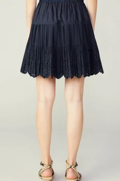 Scallop Eyelet Skirt