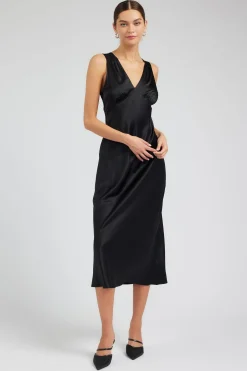 Silk Sweetheart Maxi Dress