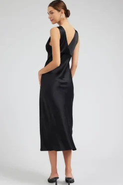 Silk Sweetheart Maxi Dress