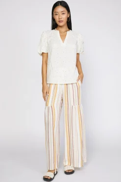 Smocked Sleeve Top