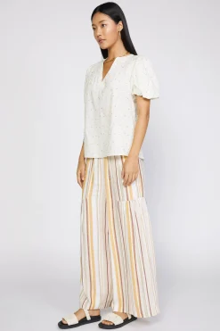 Smocked Sleeve Top