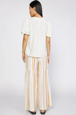 Smocked Sleeve Top