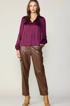 Smocked Yoke Blouse