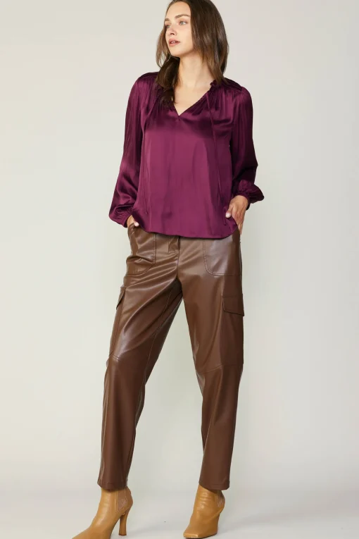 Smocked Yoke Blouse