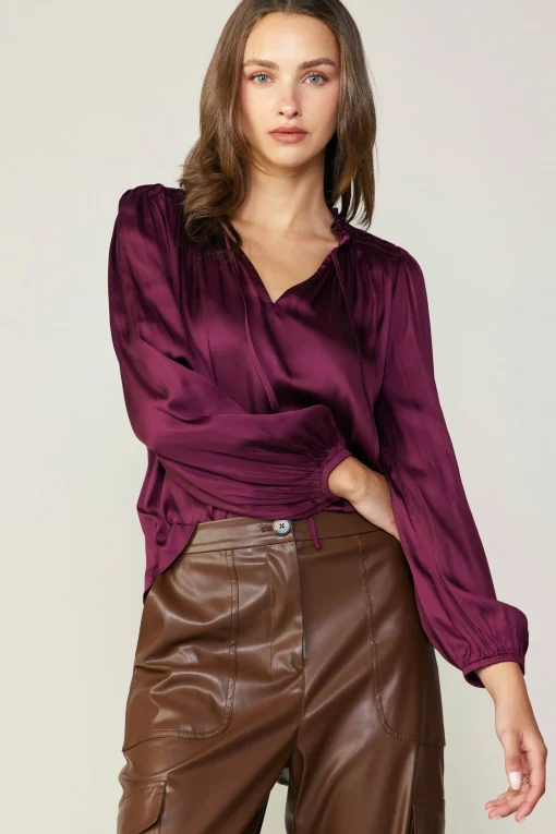 Smocked Yoke Blouse