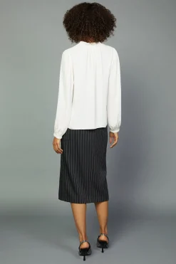 Split Neck Blouse
