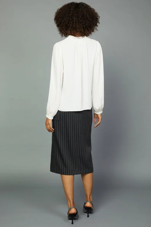 Split Neck Blouse