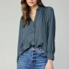 Split Neck Buttoned Shirt