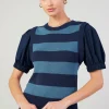 Striped Sweater Top