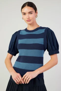 Striped Sweater Top