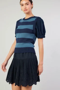 Striped Sweater Top