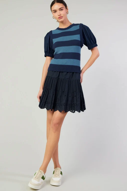 Striped Sweater Top
