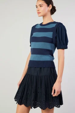Striped Sweater Top