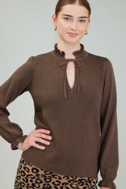 Sweater Style Blouse