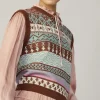Sweater Vest Blouse