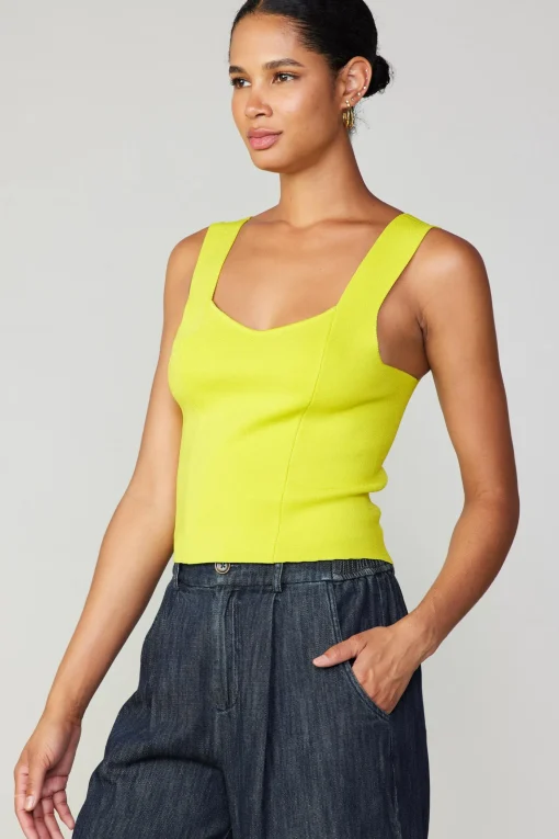 Sweetheart Knit Tank Top